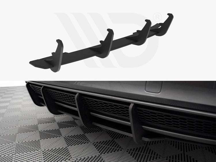 Street PRO Rear Diffuser Audi A4 S-Line B8 Facelift - Wayside Performance 