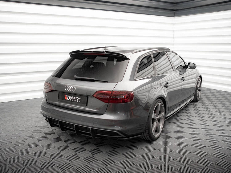 Street PRO Rear Diffuser Audi A4 S-Line B8 Facelift - Wayside Performance 