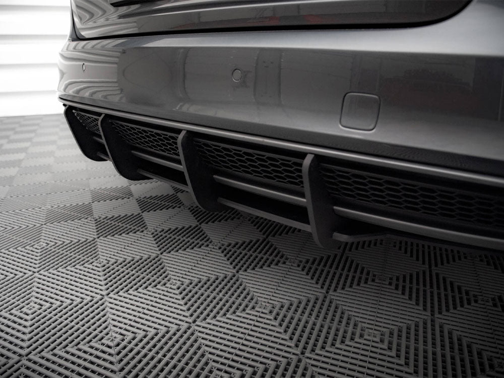 Street PRO Rear Diffuser Audi A4 S-Line B8 Facelift - Wayside Performance 