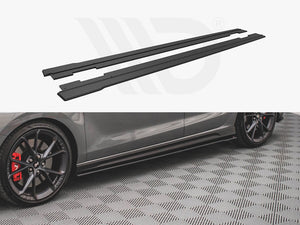 Street PRO Side Skirts Diffusers V.2 Hyundai I30 N Mk3 / Mk3 FL - Wayside Performance 