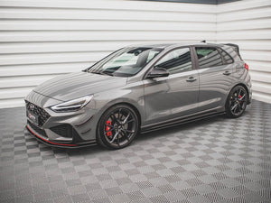Street PRO Side Skirts Diffusers V.2 Hyundai I30 N Mk3 / Mk3 FL - Wayside Performance 