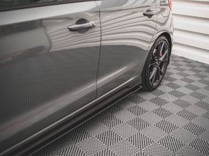 Street PRO Side Skirts Diffusers V.2 Hyundai I30 N Mk3 / Mk3 FL - Wayside Performance 