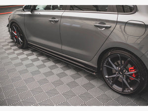 Street PRO Side Skirts Diffusers V.2 Hyundai I30 N Mk3 / Mk3 FL - Wayside Performance 