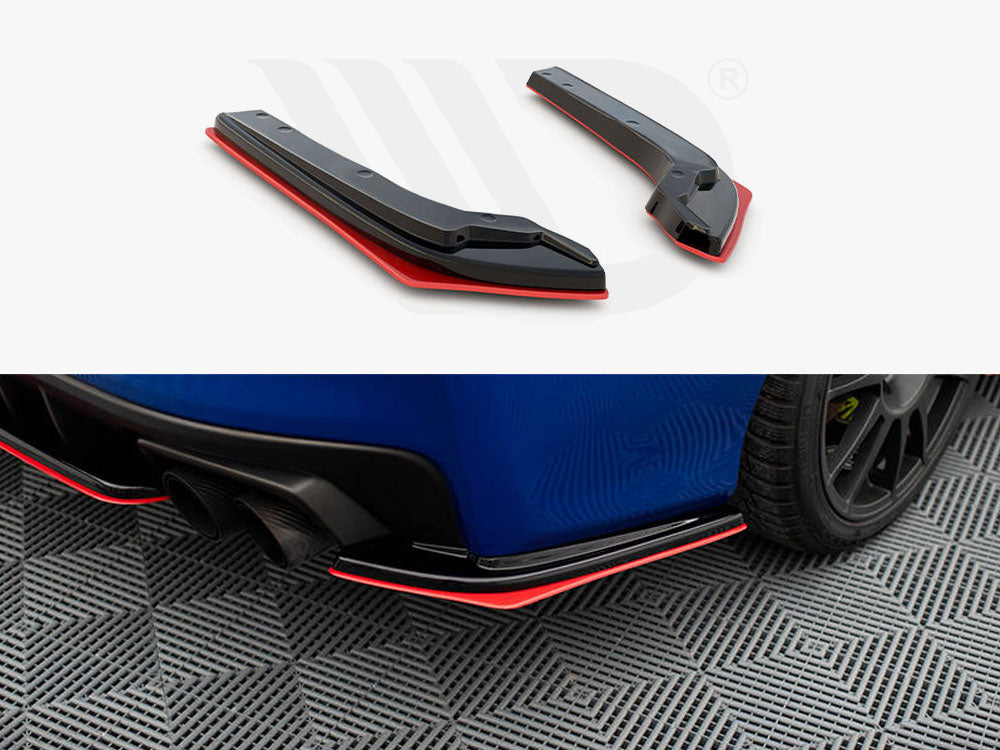 Rear Side Splitters V.2 Subaru WRX STI - Wayside Performance 