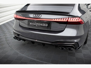 Rear Side Splitters Audi S7 / A7 S-Line C8 - Wayside Performance 