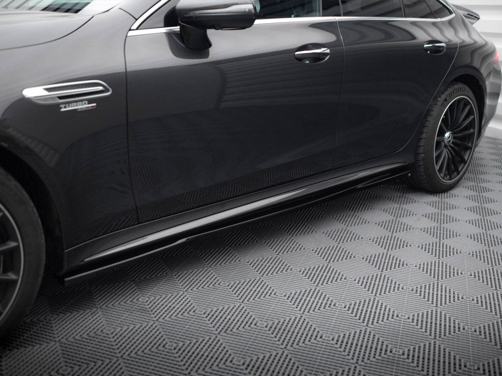 Side Skirts Diffusers Mercedes-AMG GT 53 4-Door Coupe - Wayside Performance 