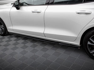 Side Skirts Diffusers V.1 Volvo S60 / V60 R-Design Mk3 - Wayside Performance 