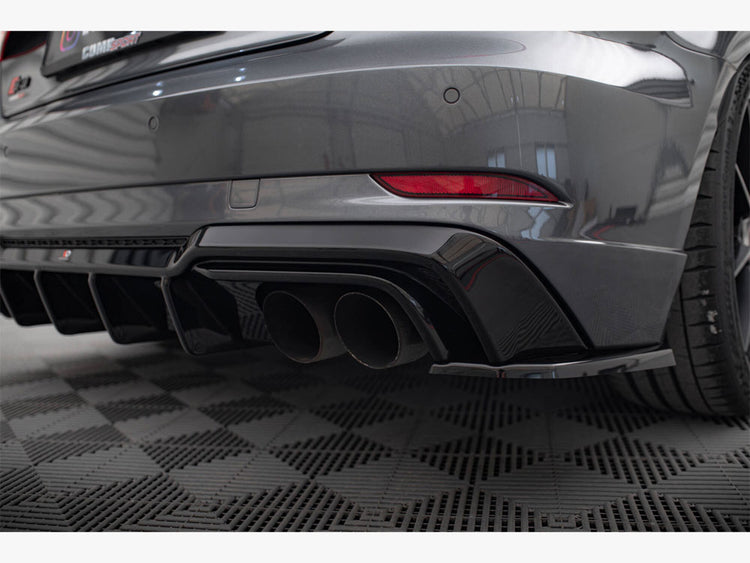 Rear Side Splitters V.2 Audi S3 / A3 S-Line Sportback 8V Facelift - Wayside Performance 