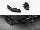 Rear Side Splitters V.6 + Flaps Volkswagen Golf R Mk8 - Wayside Performance 