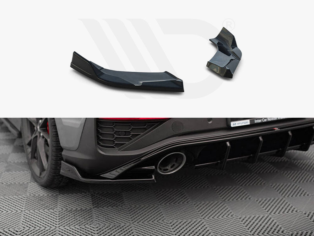 Rear Side Splitters V.6 Hyundai I30 N Hatchback Mk3 Facelift - Wayside Performance 