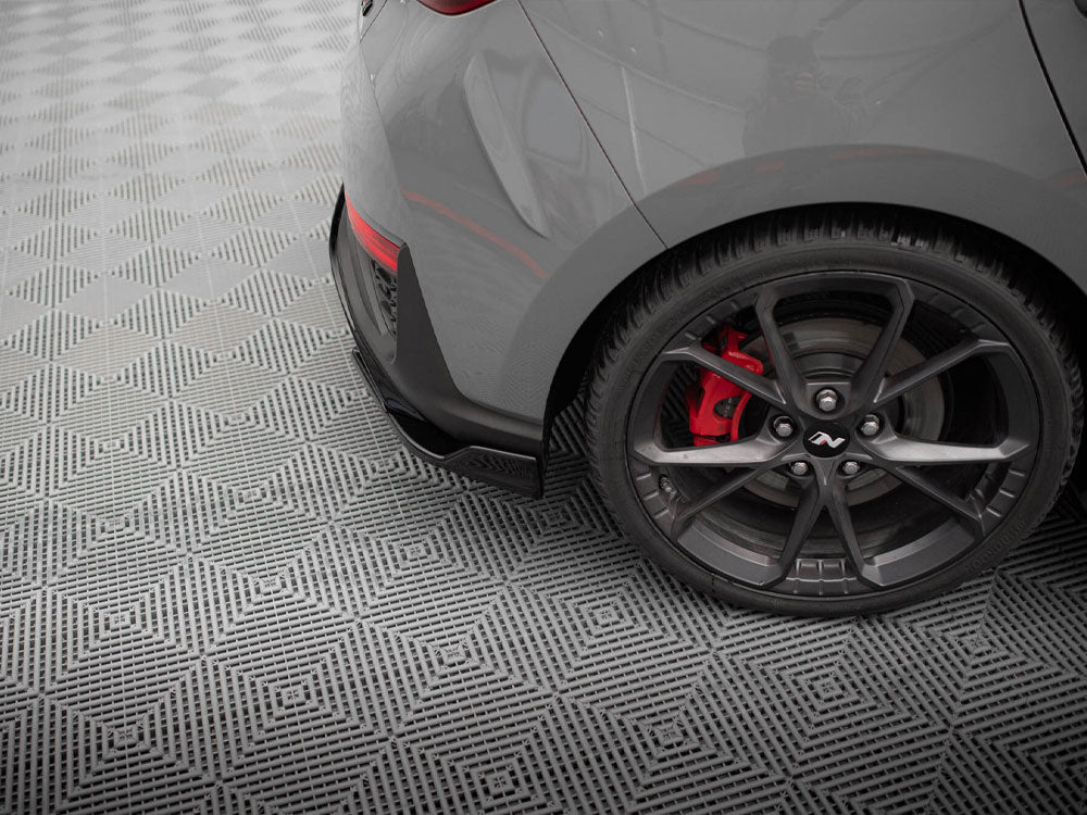 Rear Side Splitters V.6 Hyundai I30 N Hatchback Mk3 Facelift - Wayside Performance 