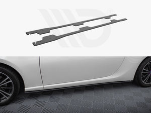 Street PRO Side Skirts Diffusers Subaru BRZ Mk1 Facelift - Wayside Performance 