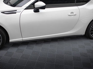 Street PRO Side Skirts Diffusers Subaru BRZ Mk1 Facelift - Wayside Performance 