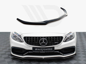 Front Splitter V.1 Mercedes-AMG C63 Sedan / Estate W205 / S205 - Wayside Performance 