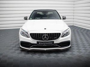 Front Splitter V.1 Mercedes-AMG C63 Sedan / Estate W205 / S205 - Wayside Performance 
