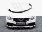 Front Splitter V.2 Mercedes-AMG C63 Sedan / Estate W205 / S205 - Wayside Performance 