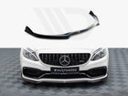 Front Splitter V.3 Mercedes-AMG C63 Sedan / Estate W205 / S205 - Wayside Performance 