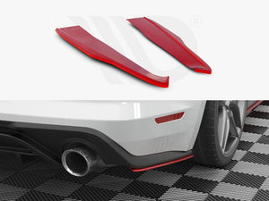 Rear Side Splitters V.2 Ford Mustang Mk6 Facelift - Wayside Performance 