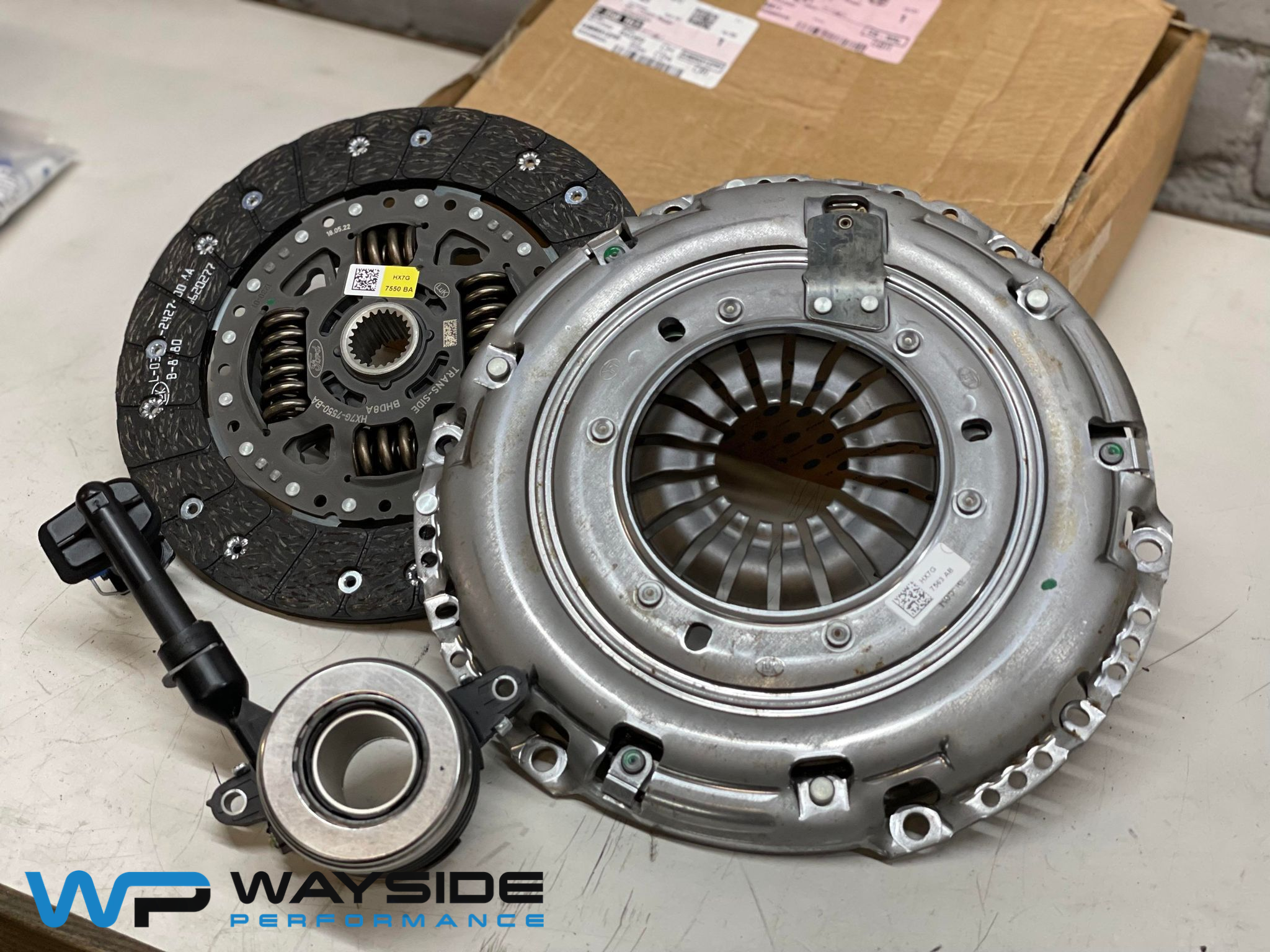 MK8 Fiesta ST Clutch Kit 3 piece Genuine Ford - Wayside Performance 