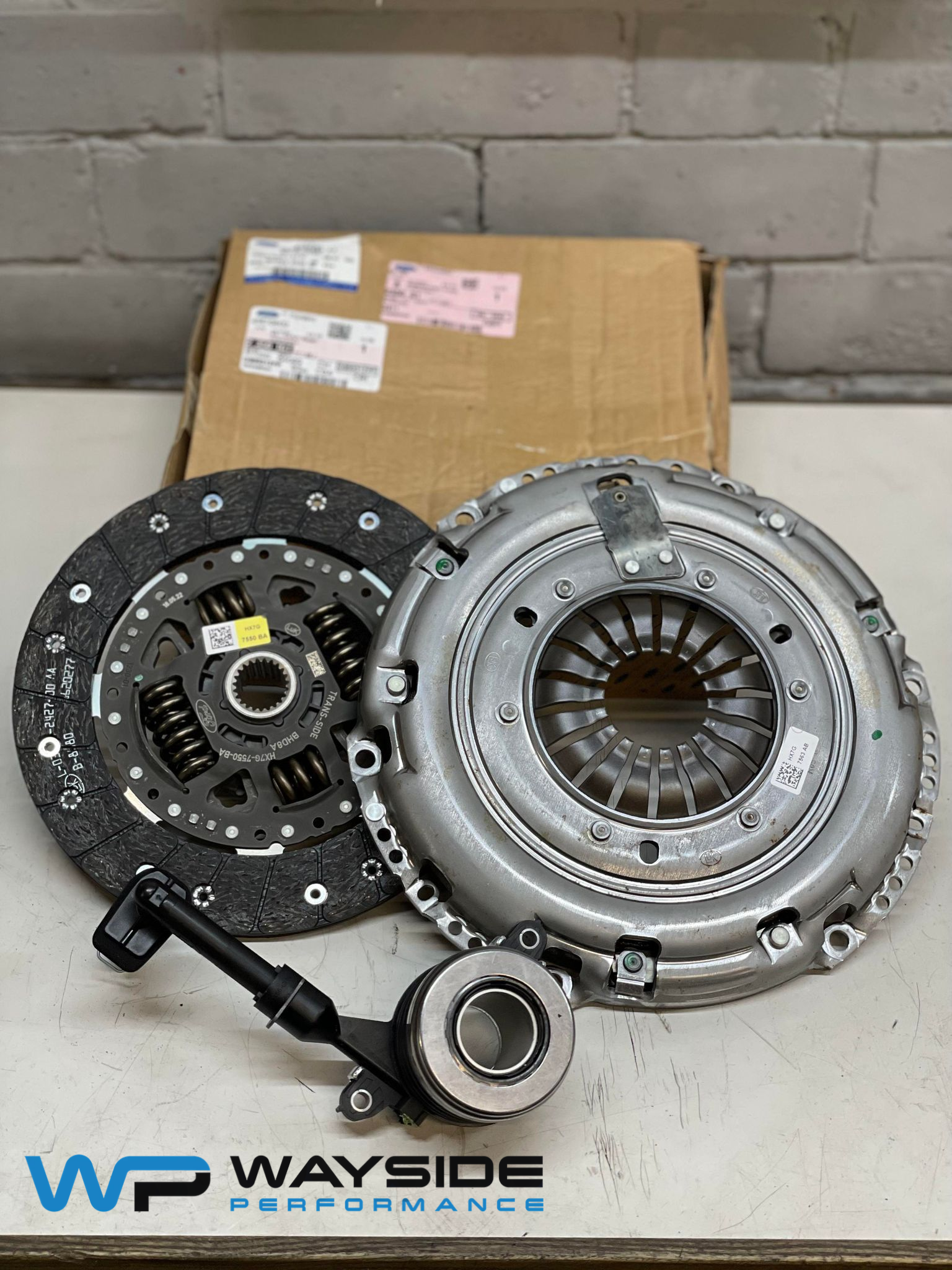 MK8 Fiesta ST Clutch Kit 3 piece Genuine Ford - Wayside Performance 