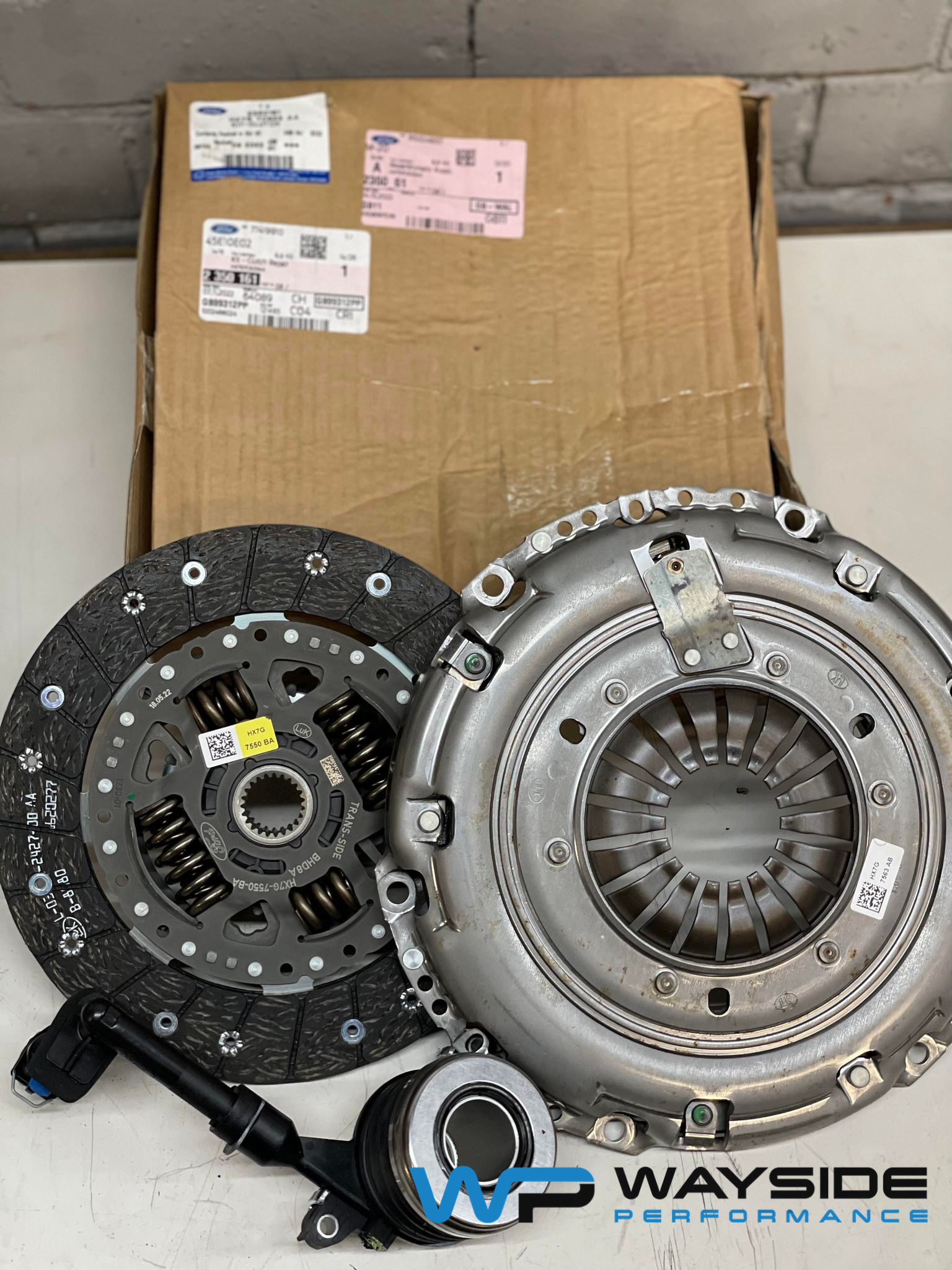 MK8 Fiesta ST Clutch Kit 3 piece Genuine Ford - Wayside Performance 
