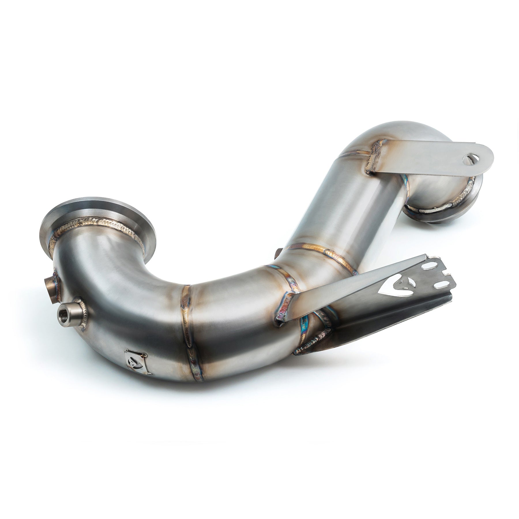 Cobra Sport Mercedes-AMG A 45 S Front Downpipe Sports Cat / De-Cat Performance Exhaust - Wayside Performance 