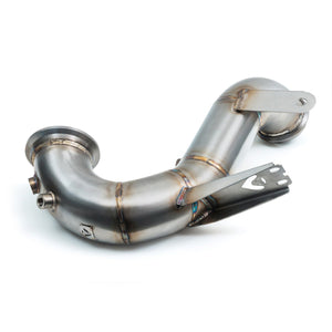 Mercedes-AMG GLA 45 S Front Downpipe Sports Cat / De-Cat Performance Exhaust - Wayside Performance 