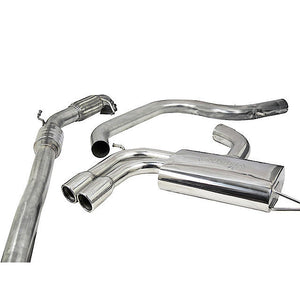 Cobra Sport Audi A3 (8P) 2.0 TFSI 2WD (3 Door) Turbo Back Performance Exhaust - Wayside Performance 