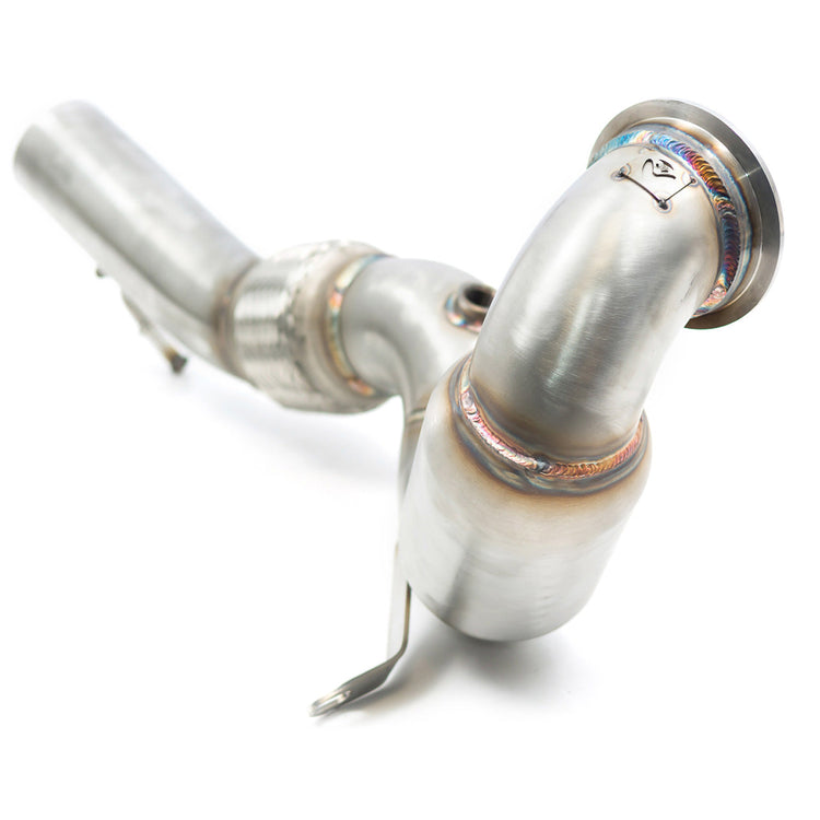 Cobra Sport Audi S3 (8V) Saloon (13-18) Front Downpipe Sports Cat / De-Cat Performance Exhaust - Wayside Performance 