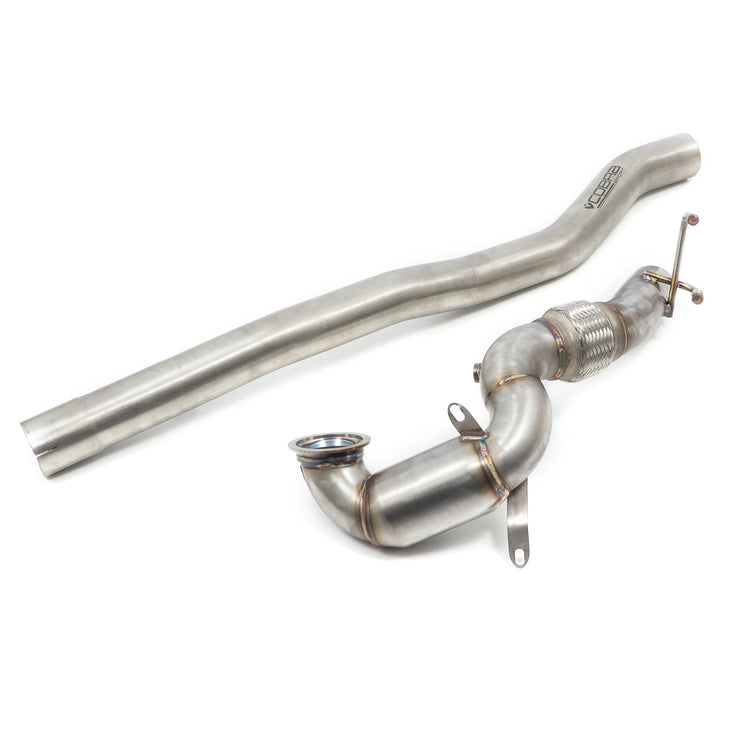 Cobra Sport Audi S3 (8V) Saloon (13-18) Front Downpipe Sports Cat / De-Cat Performance Exhaust - Wayside Performance 