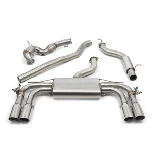 Cobra Sport Audi S3 (8V) 3 Door (Valved) (13-18) Turbo Back Performance Exhaust - Wayside Performance 
