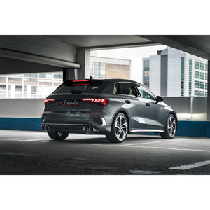 Cobra Sport Audi S3 (8Y) 5 door Sportback Valved Turbo Back Performance Exhaust - Wayside Performance 