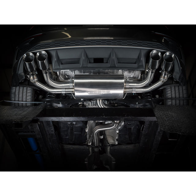 Cobra Sport Audi S3 (8Y) 5 door Sportback Valved Turbo Back Performance Exhaust - Wayside Performance 