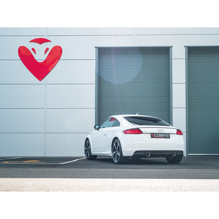 Cobra Sport Audi TT (Mk3) 2.0 TFSI (FWD) (Pre-GPF) Venom Cat Back Performance Exhaust - Wayside Performance 