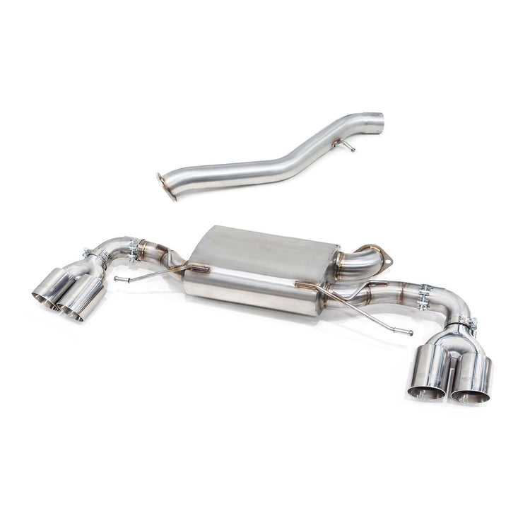Cobra Sport BMW 330i (G20) (19>) Non-Valved Quad Exit M3 Style Performance Exhaust - Wayside Performance 