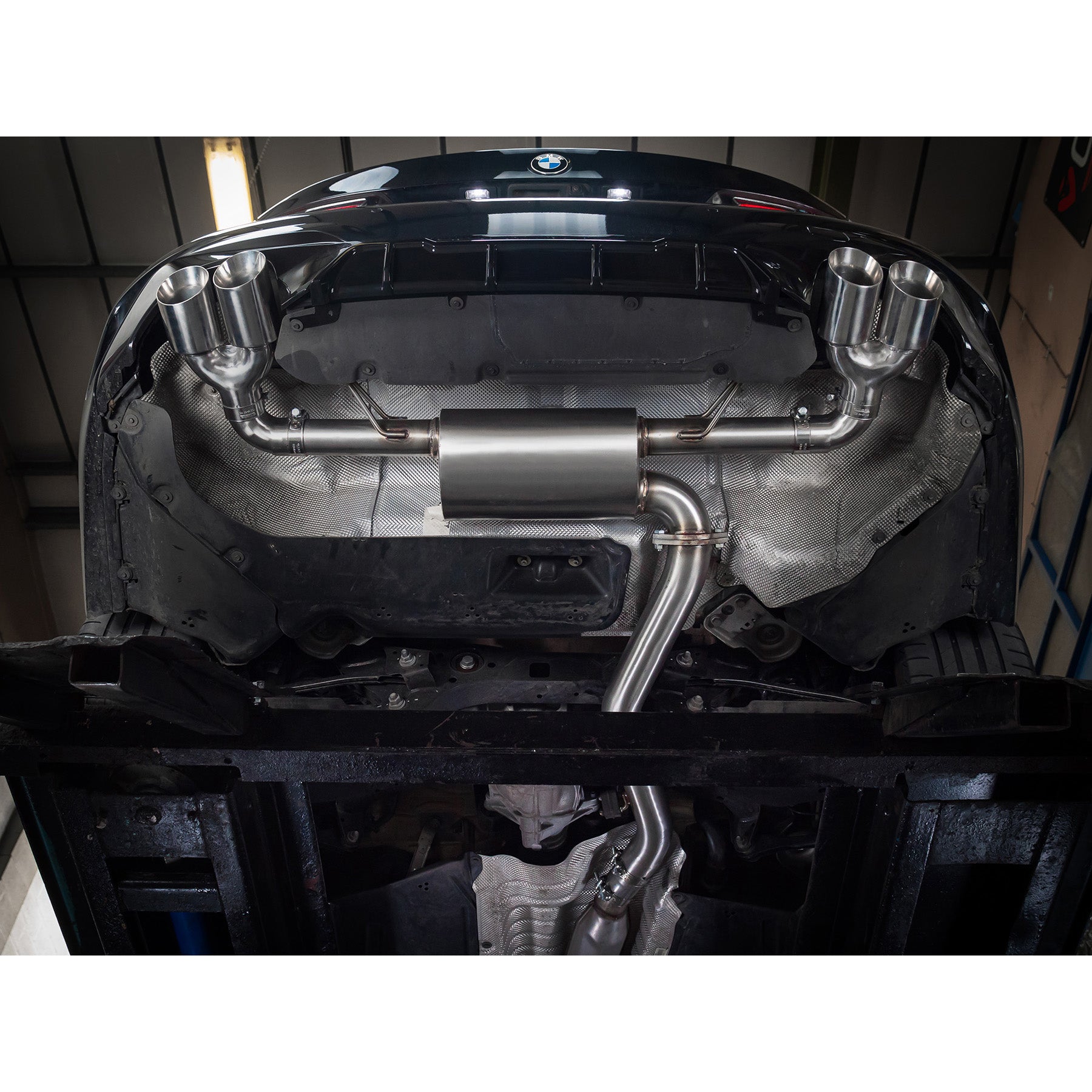Cobra Sport BMW 320i Touring (G21) (19>) Non-Valved Quad Exit M3 Style Performance Exhaust - Wayside Performance 