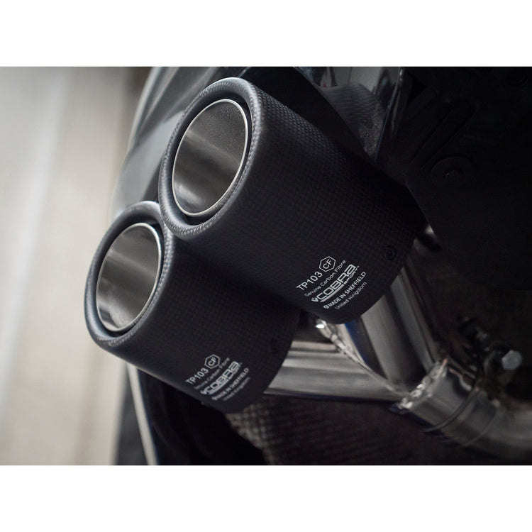 Cobra Sport BMW 320i Touring (G21) (19>) Non-Valved Quad Exit M3 Style Performance Exhaust - Wayside Performance 