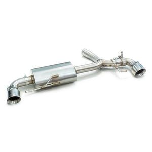 BMW 330e Touring (G21) (19>) Valved Dual Exit Rear Axle Back Performance Exhaust - Wayside Performance 