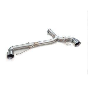 BMW 330e Touring (G21) (19>) Non-Valved Venom Dual Exit Rear Axle Back Performance Exhaust - Wayside Performance 