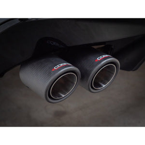 BMW 330e Touring (G21) (19>) Non-Valved Venom Quad Exit Rear Axle Back M3 Style Performance Exhaust - Wayside Performance 