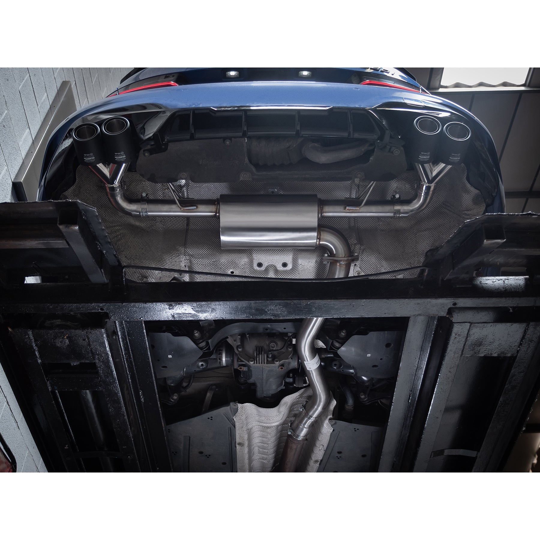 Cobra Sport BMW 330i (G20) (19>) Non-Valved Quad Exit M3 Style Performance Exhaust - Wayside Performance 