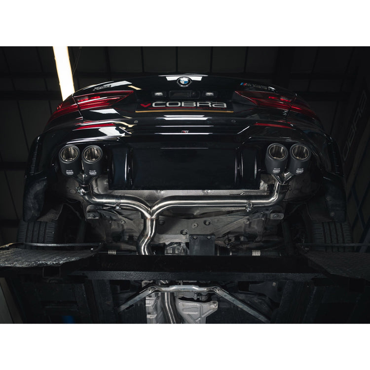 Cobra Sport BMW M135i (F40) Venom Quad Exit M3 Style Race Box Delete Cat Back Performance Exhaust - Wayside Performance 