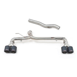 Cobra Sport BMW M135i (F40) Quad Exit GPF/PPF Back Non-Valved Race Box Delete M3 Style Performance Exhaust - Wayside Performance 