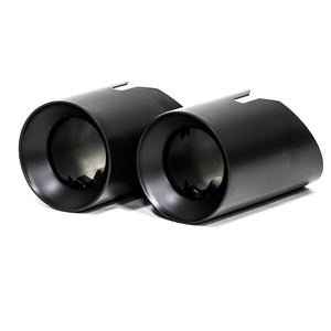 BMW M235i Cabriolet (F23) Exhaust Tailpipes - Larger 3.5" M Performance Tips - Replacement Slip-on OE Style - Wayside Performance 