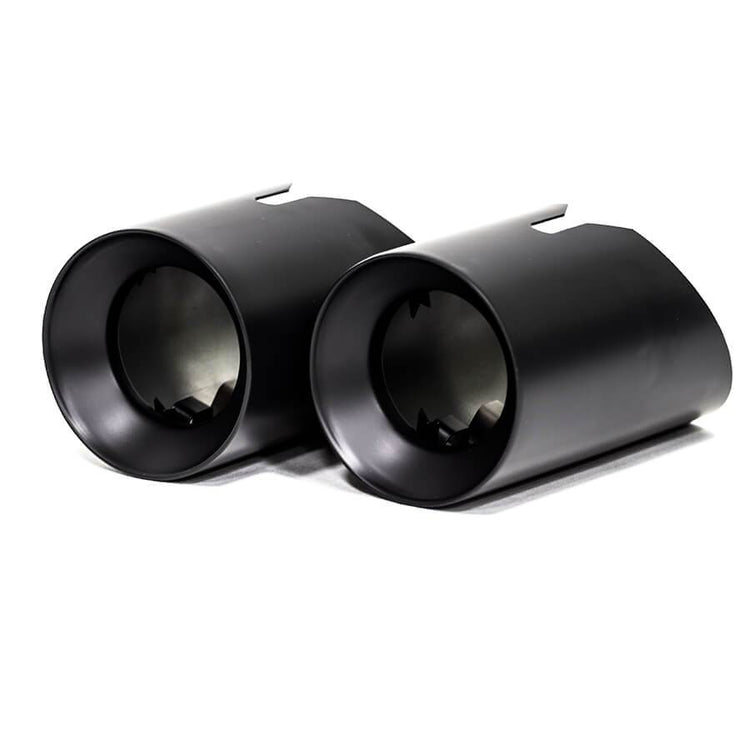 BMW M235i Cabriolet (F23) Exhaust Tailpipes - Larger 3.5" M Performance Tips - Replacement Slip-on OE Style - Wayside Performance 