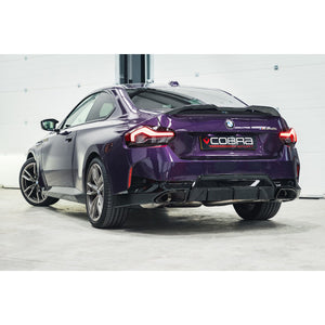 BMW M240i (G42) (21>) Venom Race Rear Axle Back (Back Box Delete) Performance Exhaust - Wayside Performance 