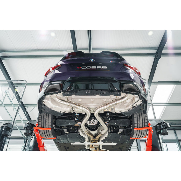 BMW M240i (G42) (21>) Venom Race Rear Axle Back (Back Box Delete) Performance Exhaust - Wayside Performance 