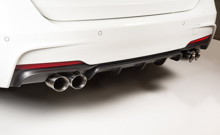 Cobra Sport BMW 325D (F30 LCI/F31 LCI) (2015-19) Quad Exit M3 Style Performance Exhaust Conversion - Wayside Performance 