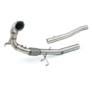 Cobra Sport VW Tiguan R (21>) Front Downpipe Sports Cat / De-Cat Performance Exhaust - Wayside Performance 