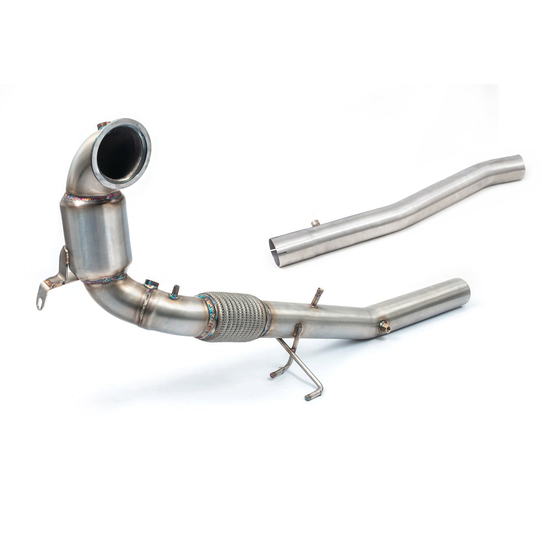 Cobra Sport Cupra Formentor Front Downpipe Sports Cat / De-Cat Performance Exhaust - Wayside Performance 